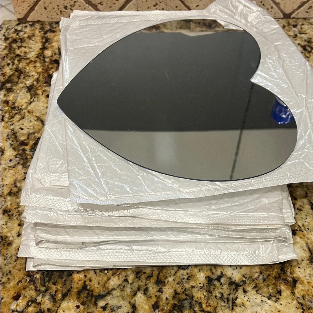 Heart-Shaped Wall Mirror